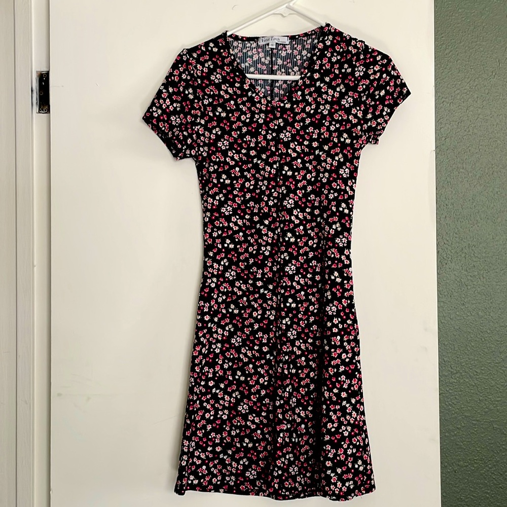 Floral cotton dress